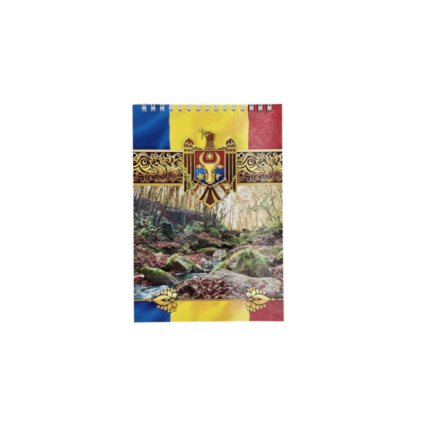 Carnet cu spirala 60 foi A5 B60E5S5/40