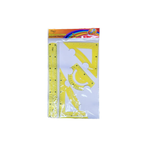 Rigla set geomet Silicon  4buc. 30cm 3038