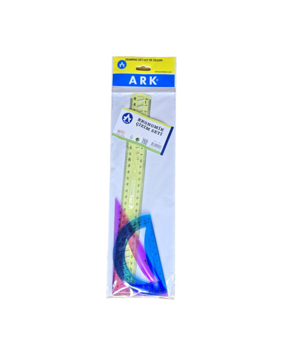 Rigla set geomet 4buc. 30cm 88126 YL/ARK 025